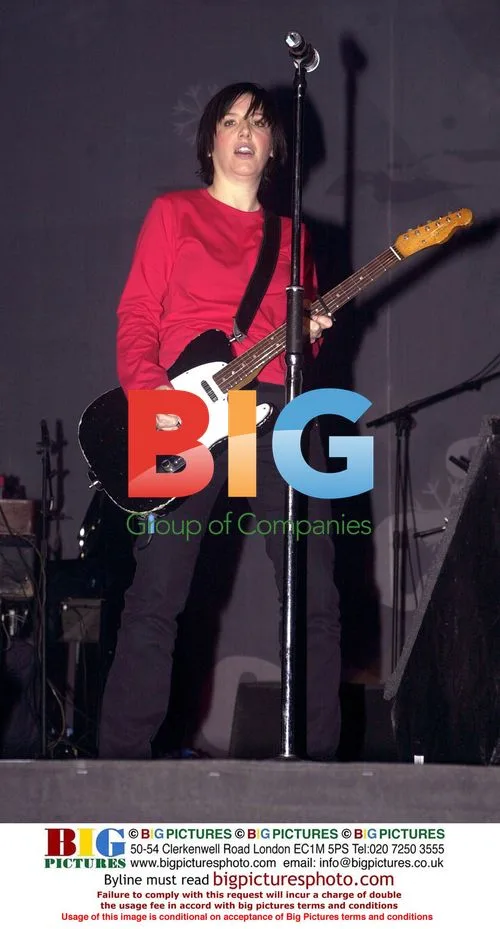 Sharleen Spiteri Performing at Capital FM Christmas Live