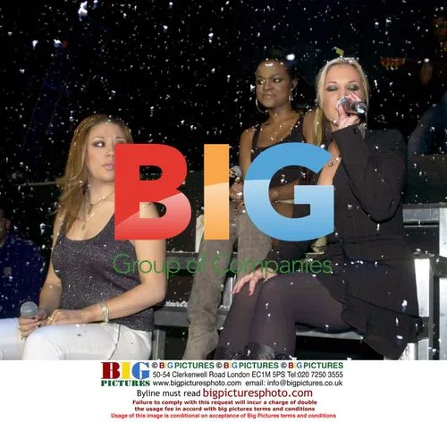 Suga Babes perform at Capital Fm's Christmas Live 2003