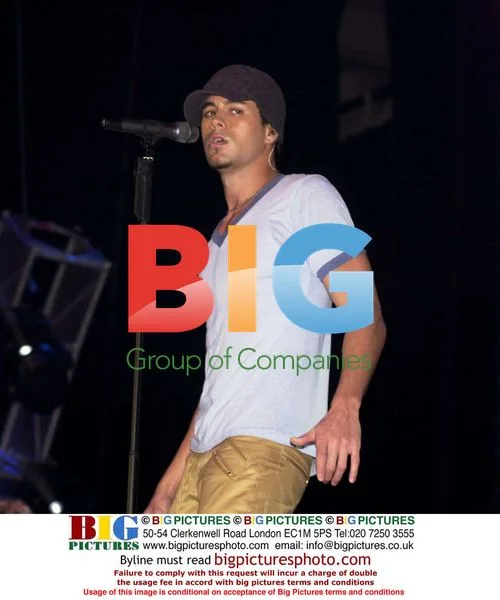 Enrique Iglesias Performs at Christmas Charity Show