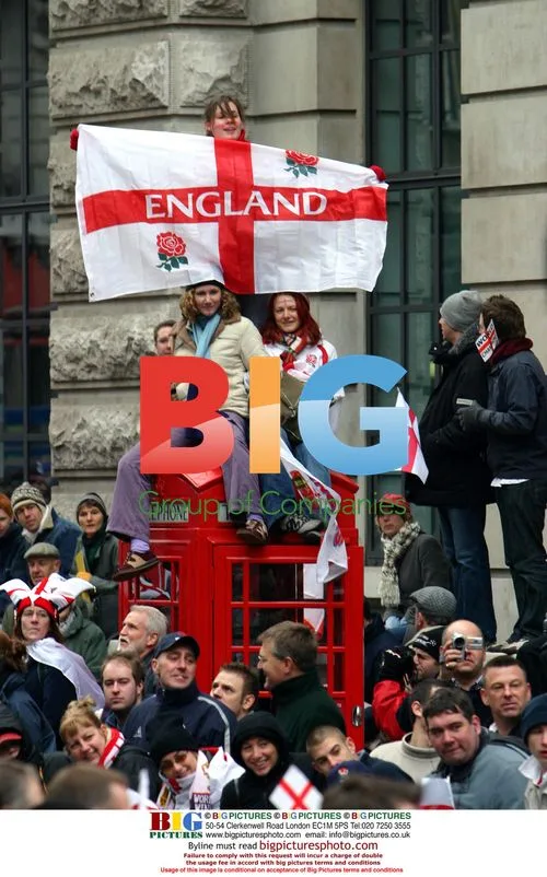 England Rugby World Cup Parade