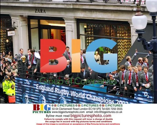 England Rugby World Cup Victory Parade