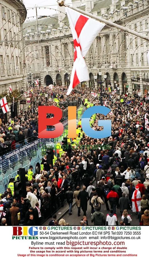 England Rugby World Cup Victory Parade