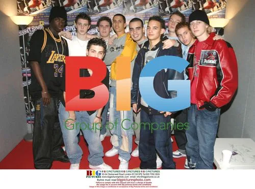 Blazin Squad Backstage at Clothes Show