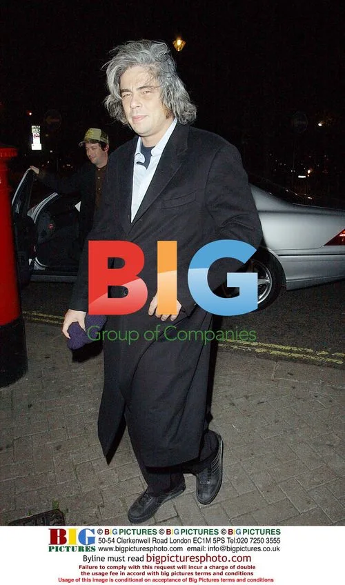 Benicio Del Toro at Nobu in London