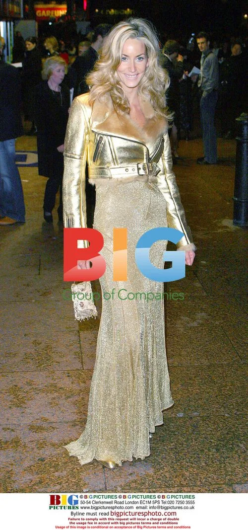 Lisa Butcher at "The Lord of the Rings" premiere