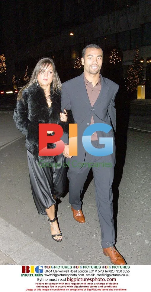 Ashley Cole at Arsenal Christmas Party