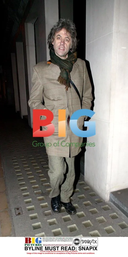 Sir Bob Geldof shopping on Bond Street