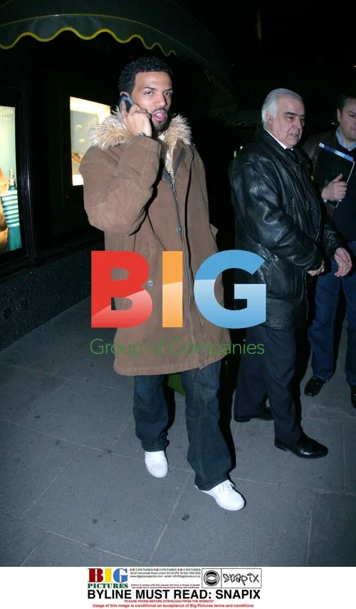 Craig David Christmas Shopping at Harrods