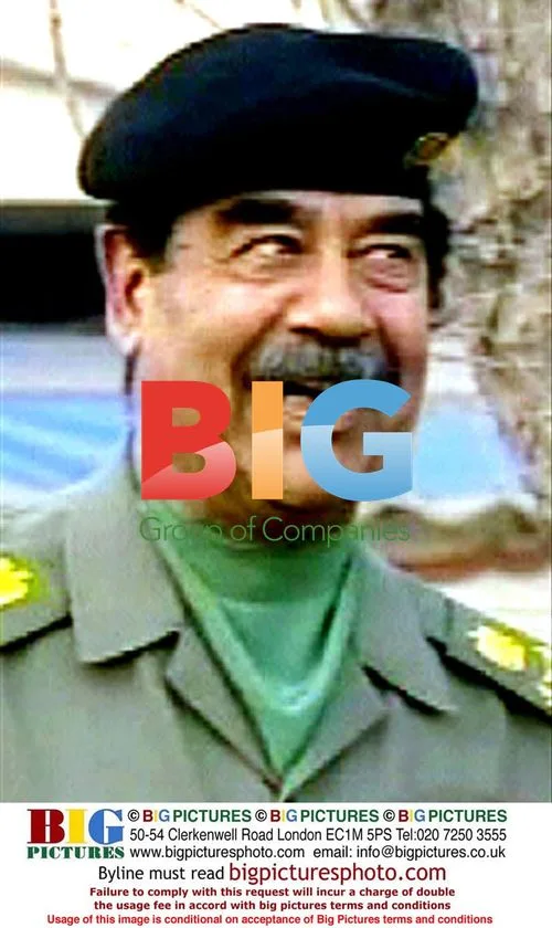 Captured Iraqi President Saddam Hussein