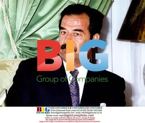 Captured Iraqi President Saddam Hussein