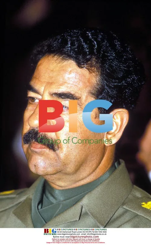 Captured Iraqi President Saddam Hussein