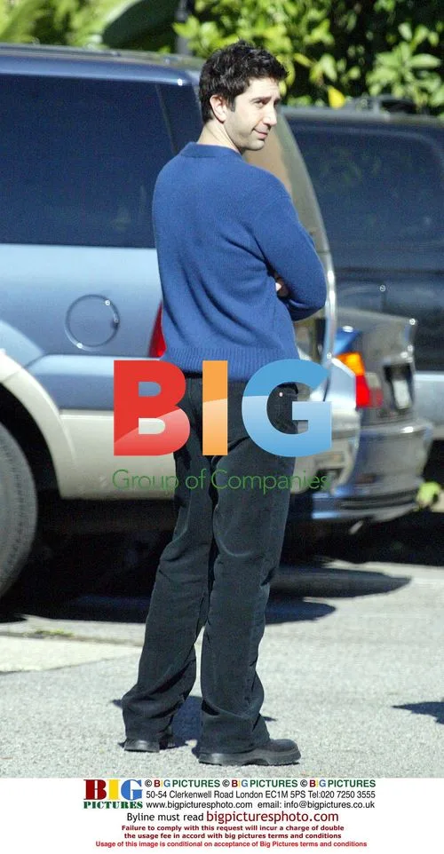 David Schwimmer Christmas Shopping