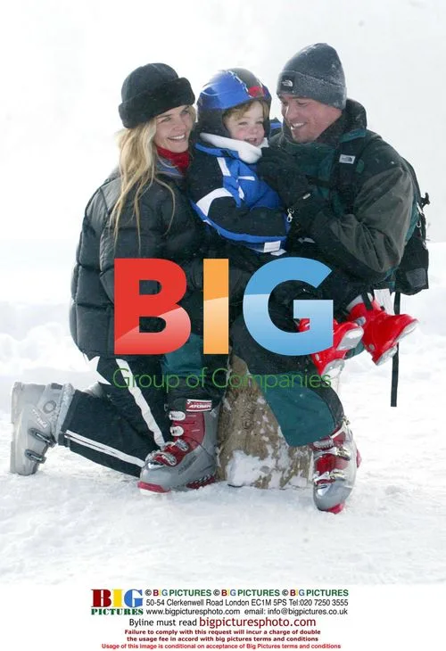 Dean Caine skiing with family in Aspen