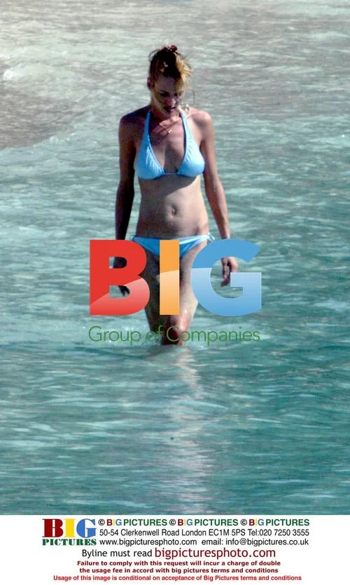 Uma Thurman Vacation in St Barts