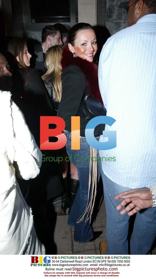 Martine McCutcheon out in London