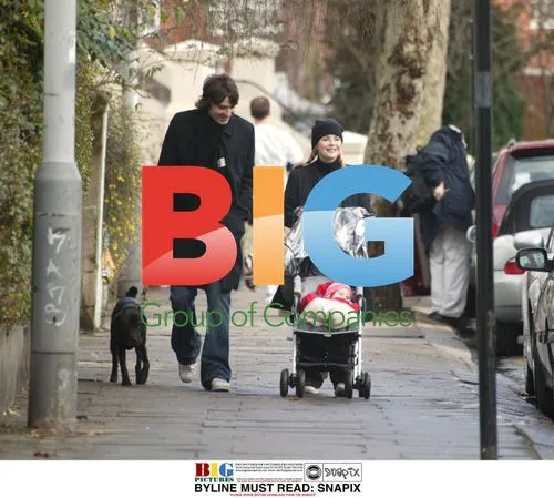 Gail Hipgrave and family out in London