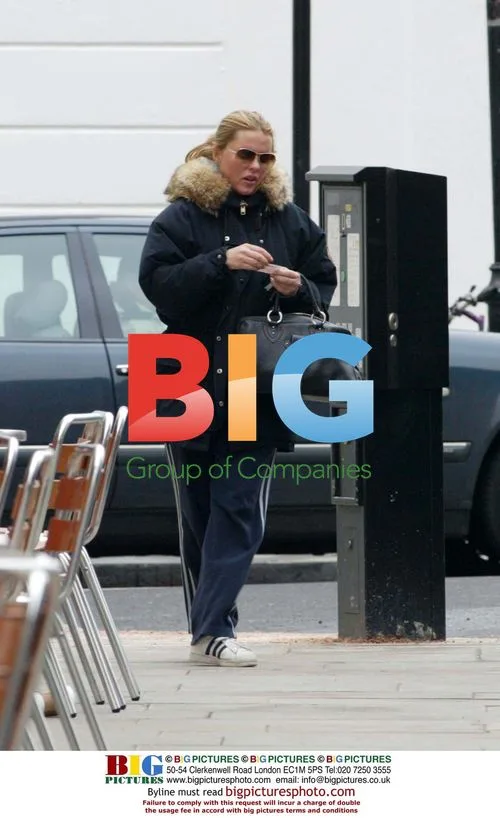 Patsy Kensit Shopping in West London