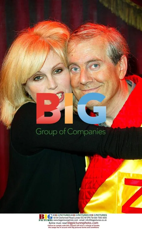Joanna Lumley and Gyles Brandreth at 'zipp' Press Night