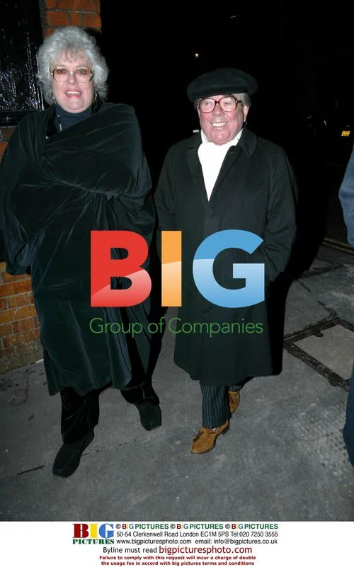 Ronnie Corbett and wife Anne at 'Zipp' party