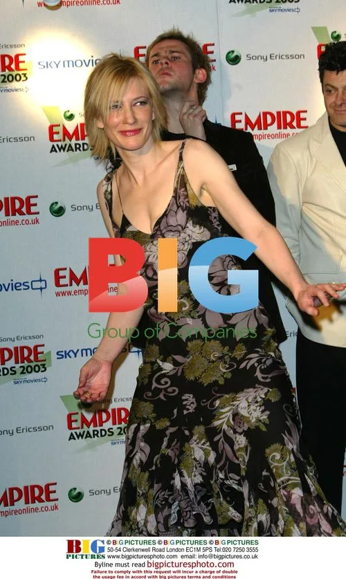 Hollywood Actor Poses Outside Event