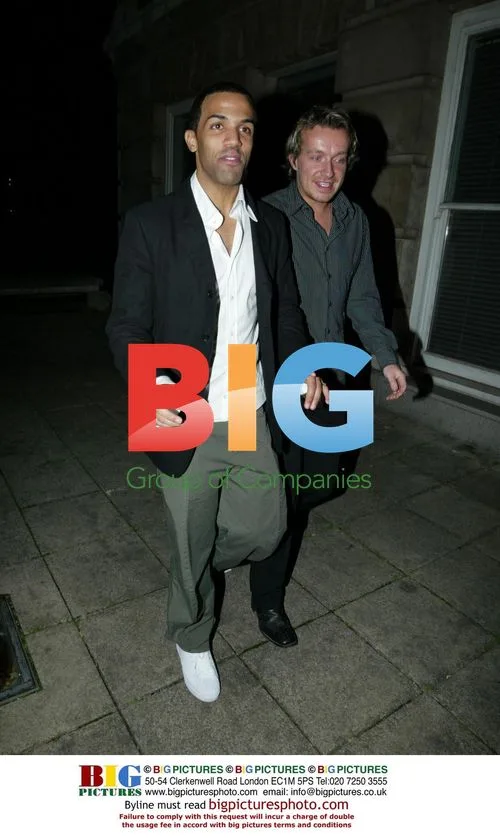 Singer Craig David at Empire Awards