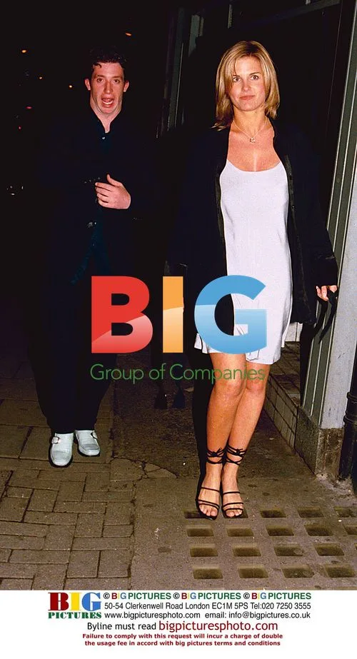 Robbie Fowler and Andrea Boardman