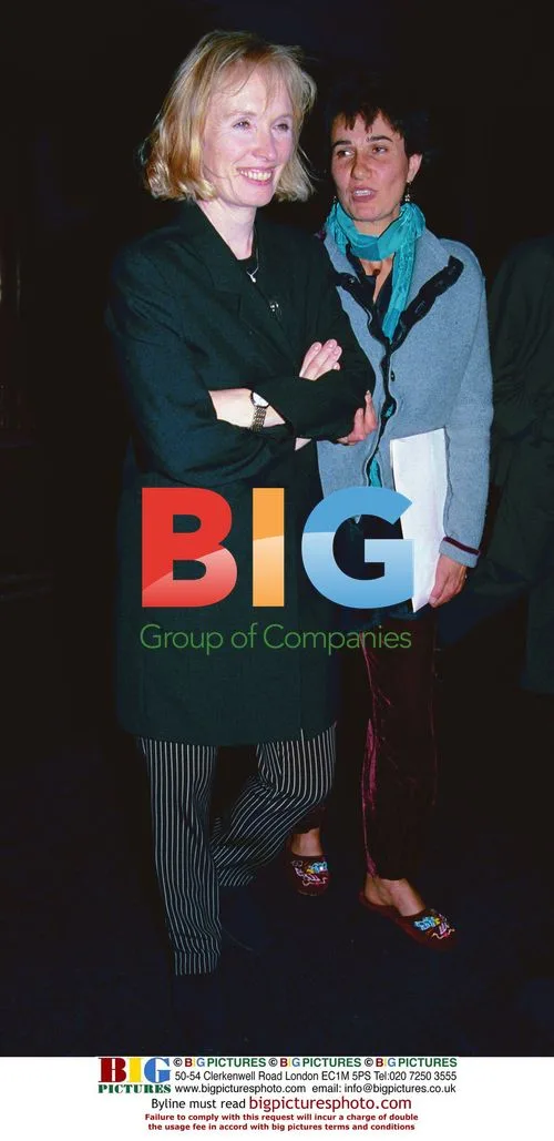 Lindsey Duncan in Green Coat