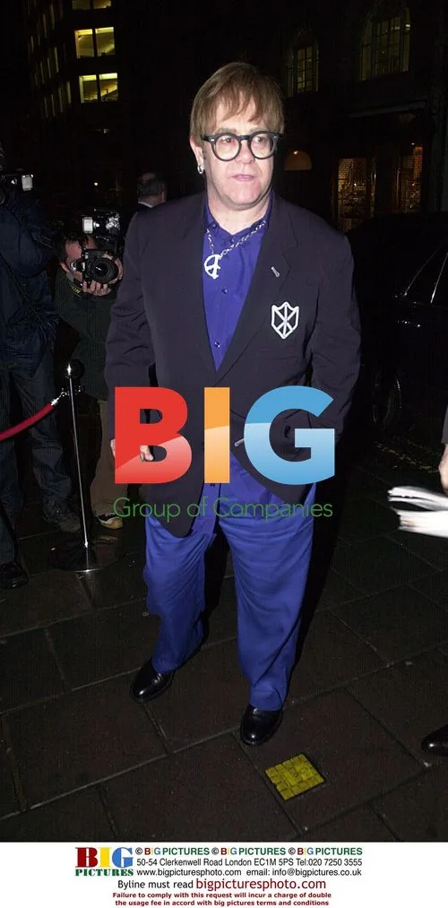 Elton John at SIR ELTON JOHN'S AIDS FOUNDATION event