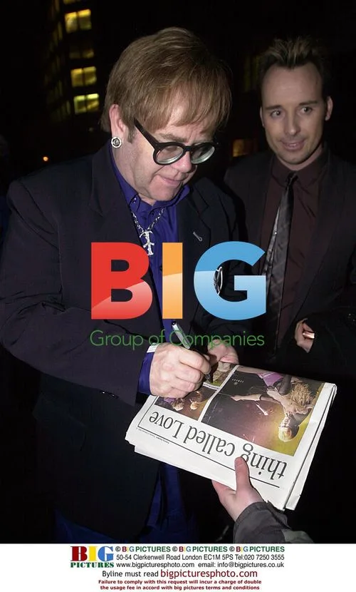 Elton John at AIDS Foundation Anniversary