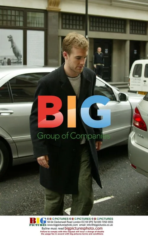 James Van Der Beek at Radio One Studios
