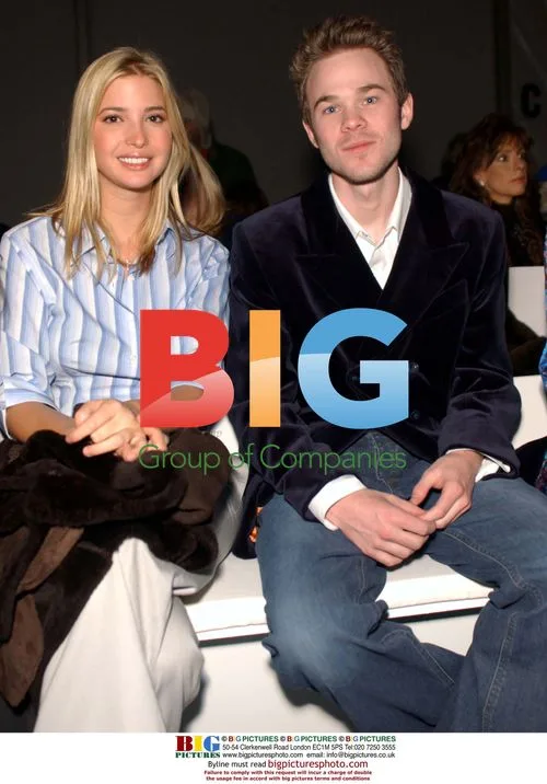 Shawn Ashmore and Ivanka Trump at Fashion Show