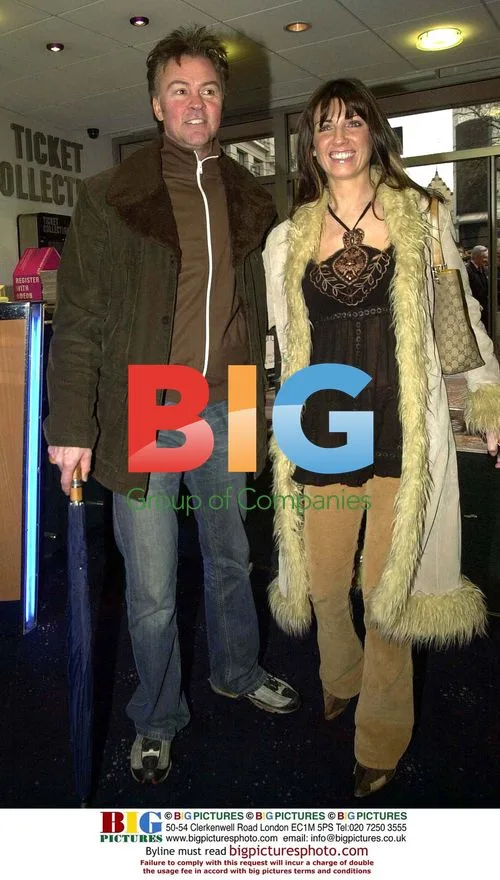 Paul Young and his wife at Treasure Island premiere