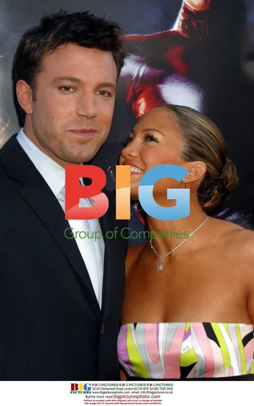 Ben Affleck and Jennifer Lopez at Daredevil Premiere