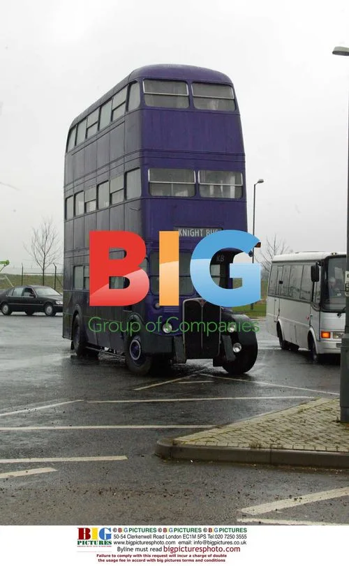 Triple Decker Bus on Harry Potter Set