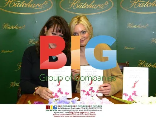 Sophie Dahl signs books at Hatchards