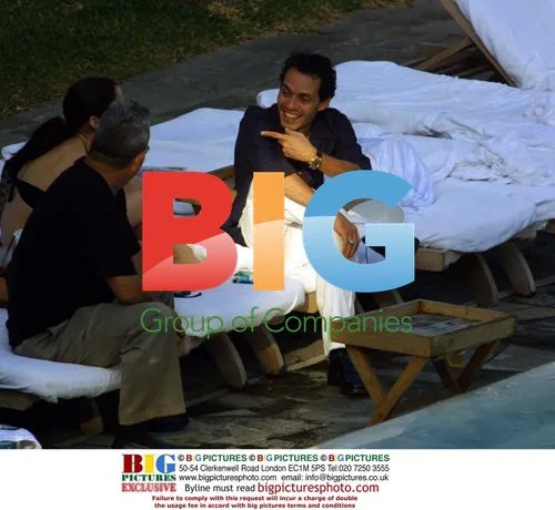 Marc Anthony Relaxing in Miami
