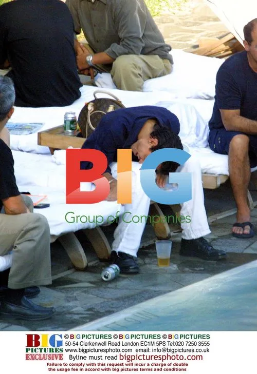 Marc Anthony Relaxing in Miami Beach