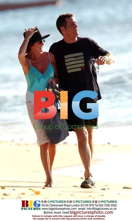 Cilla Black and Dale Winton in Barbados