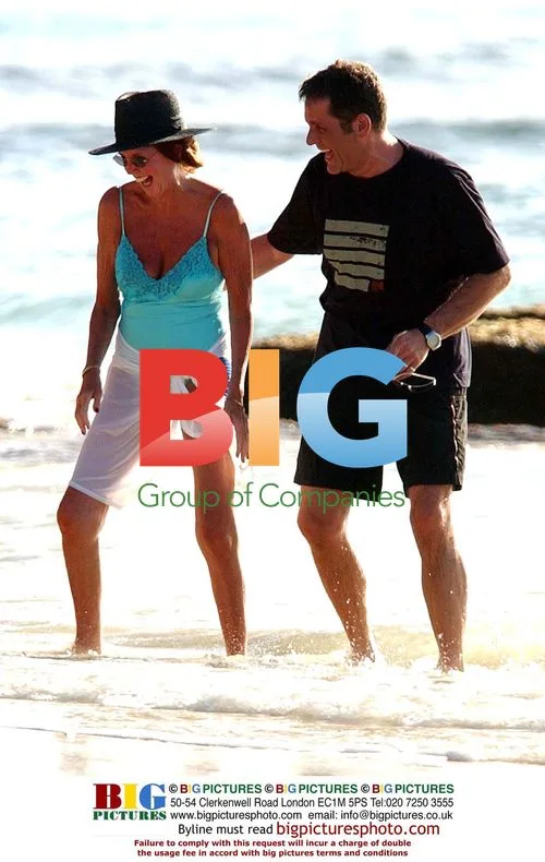 Cilla Black and Dale Winton in Barbados