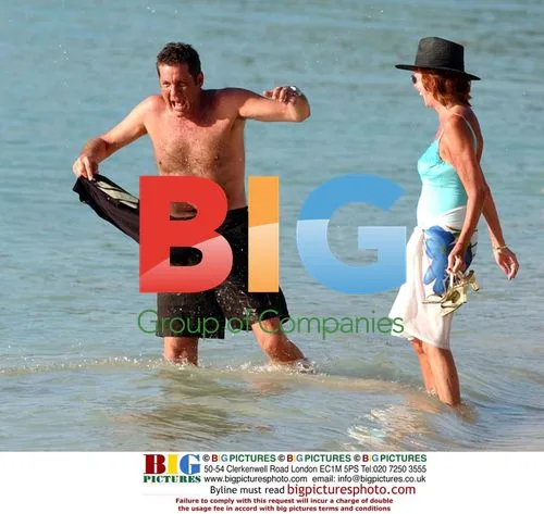 Cilla Black and Dale Winton in Barbados