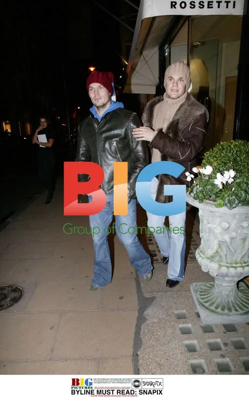 Injured Arsenal Midfielder Freddie Ljundberg Shopping in London