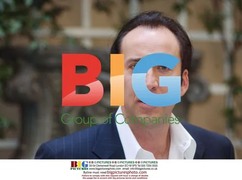 Nicholas Cage Poses After Press Conference