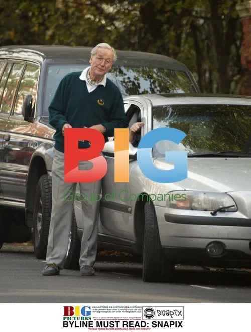 Nicholas Parsons running errands