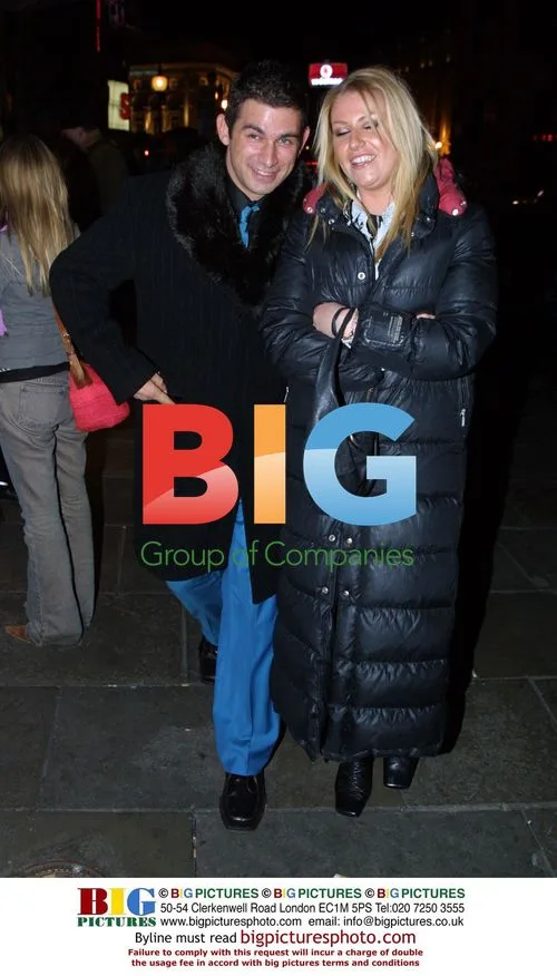 Footballers Wives Actor Christian Solimeno and Woman Arrive at Sketch Club