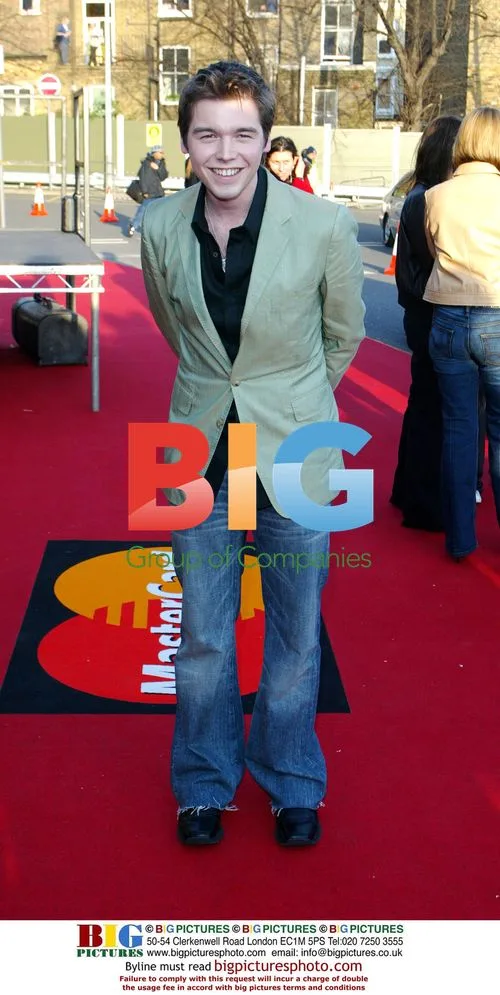 David Sneddon at the BRIT Awards 2003