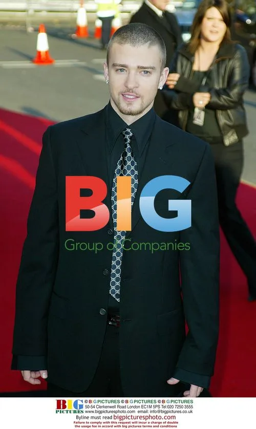 Justin Timberlake at BRIT Awards 2003