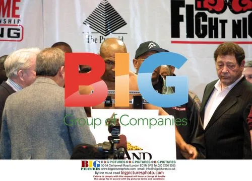 Mike Tyson Weigh-In Photo