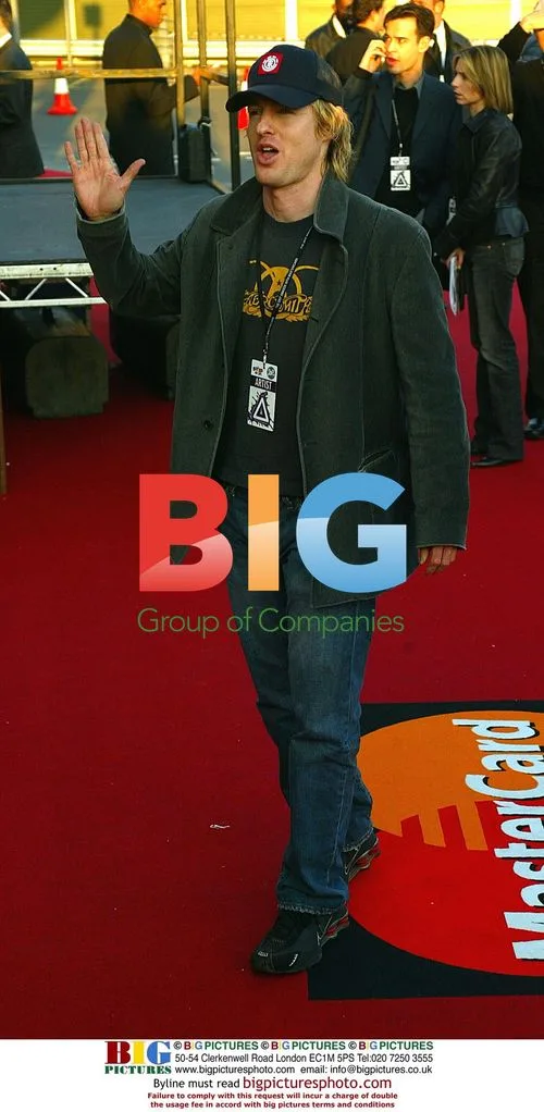 Owen Wilson at Brit Awards 2003