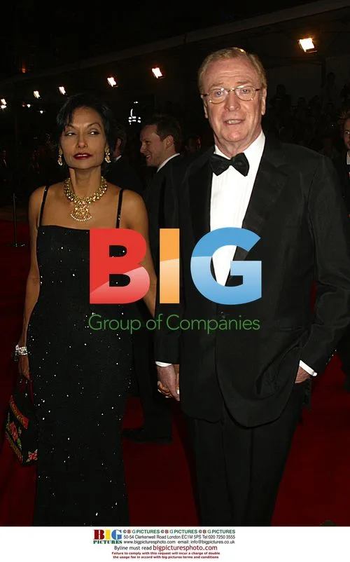 Michael and Sharika Caine at 2003 BAFTA Awards