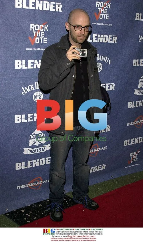 Moby at Blender Magazine's 'Rock the Vote' Grammy Kickoff